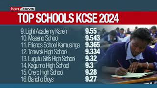 Top schools in KCSE 2023 [upl. by Brady82]