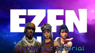 How to make a fortnite lobby bot with EZFNdev working 2021 [upl. by Aseena569]