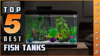 Top 5 Best Fish Tanks Review in 2024 [upl. by Ecinehs]