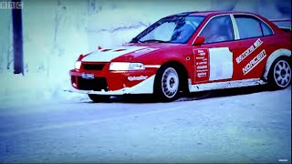 Rally Car Vs Bobsleigh  Top Gear [upl. by Nels203]