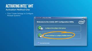 Intel® vPro™ PlatformsIntel® Active Management Technology Intel® AMT Lab Setup Guide Video [upl. by Alphonse]