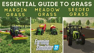 ESSENTIAL GUIDE TO GRASS YIELD  Farming Simulator 22 [upl. by Farver92]