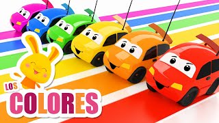 ¡NUEVO ¡Los colores del arcoiris  Aprende los colores con Coches  Titounis [upl. by My]