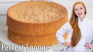 How to Make the PERFECT Sponge Cake EASY NoFail Recipe [upl. by Avin]