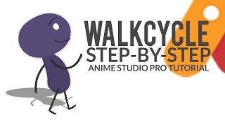 Walk Cycle Tutorial  Moho Animation Tutorial [upl. by Kcerred415]