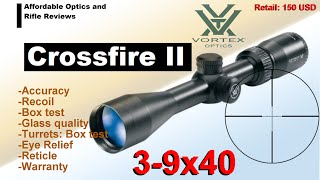 Vortex Crossfire II 39x40 review [upl. by Prior]