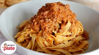 How to Make BOLOGNESE SAUCE like an Italian [upl. by Otrebmal]