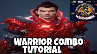 Mir4 Warrior Class combo tutorial [upl. by Nonek]