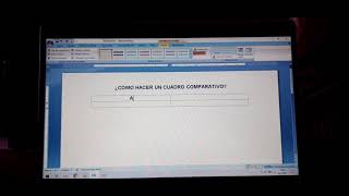 ¿Cómo hacer un cuadro comparativo en Word [upl. by Anela314]