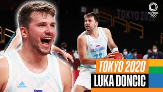 🏀 The BEST of Luka Doncic 🇸🇮 at the Olympics [upl. by Amsed]