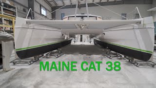 Maine Cat 38 Catamaran Overview with Scott Rocknak [upl. by Pooh]