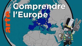 Comment fonctionne lEurope   Stories of Conflict le monde en 5min chrono  ARTE [upl. by Saucy18]