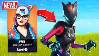 SEASON 7 NEW LYNX STAGE 3 EVOLUTION Fortnite Live Gameplay [upl. by Maximilianus]