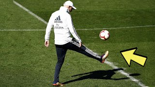 Zidane Crazy Skills amp Freestyle in Training [upl. by Osana]