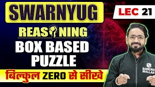 Box Based Puzzle  Reasoning by Puneet Sir  Bank Exams [upl. by Delilah]