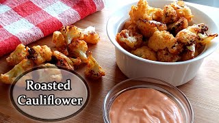 Air Fryer Roasted Cauliflower  Keto Friendly [upl. by Macri]