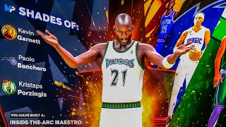 BEST KEVIN GARNETT BUILD IN NBA 2K24 POPPER [upl. by Gavriella242]