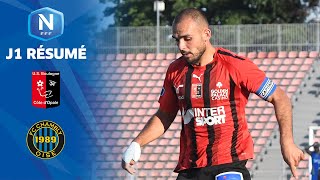 J1 I US Boulogne – FC Chambly Oise 11 le résumé I National FFF 20212022 [upl. by Nedak21]