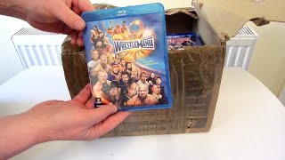 ebay Unboxing Every Single WWF  WWE Wrestlemania On DVD amp Blu Ray [upl. by Elton]