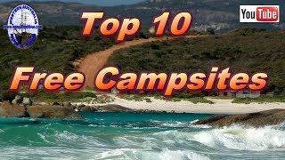 Top 10 FREE campsites  Part 23  Western Australia [upl. by Botti]