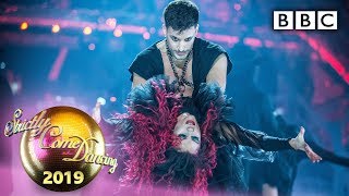 A spinetingling Strictly Pros dance  Halloween  BBC Strictly 2019 [upl. by Aitnuahs]