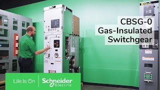 CBGS0 GasInsulated Switchgear Overview  Schneider Electric [upl. by Acinnor]