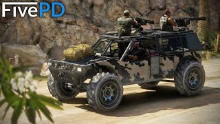 Cayo Perico Patrol  GTA 5 FivePD 29 Daves Run [upl. by Anek]