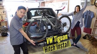 HOW TO 2018  2022 Volkswagen Tiguan Hitch Install [upl. by Leighton741]