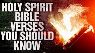 1 Hour COMFORTING Holy Spirit Bible Verses  Scriptures To Meditate On Daily [upl. by Saenihp]