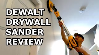 DeWalt Drywall Sander Review DCE800 20V MAX [upl. by Haduj]