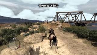 Red Dead Redemption  Entering Mexico  Jose Gonzales  Far Away [upl. by Adialeda]