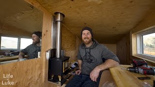 Cubic Mini Woodstove Install How To [upl. by Dyol964]