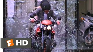 Paycheck 2003  Motorcycle Chase Scene 710  Movieclips [upl. by Channing623]