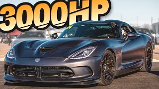 3000HP Turbo Street Viper Air Shifted Sequential  400 Shot Nitrous 2400lbft OF TORQUE [upl. by Rustie9]