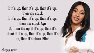 Cardi B  UP Lyrics [upl. by Elocaj]