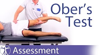 Obers Test  Iliotibial Band Tightness [upl. by Geminius]