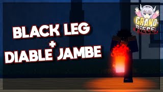 GPO HOW TO GET BLACK LEG AND DIABLE JAMBE  SHOWCASE [upl. by Cirdla]