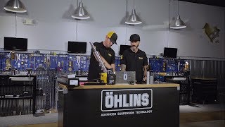 Öhlins HarleyDavidson Cartridge Install [upl. by Zechariah]