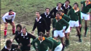 1976 Rugby Union match South Africa Springboks vs New Zealand All Blacks 3rd Test [upl. by Xylina]