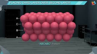 6  Class 12  Chemistry  Solid State  Three Dimensional Close Packing [upl. by Gaughan209]