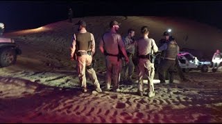 RZR Pursuit in Glamis Ends With Gnarly Crash [upl. by Child442]