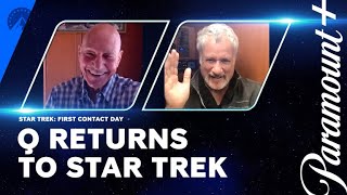 Q Returns For Star Trek Picard Season 2  First Contact Day  Paramount [upl. by Lang]