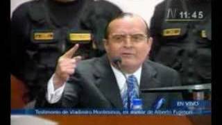 Vladimiro Montesinos en juicio a Fujimori  resumen COMPLETO [upl. by Sivaj]