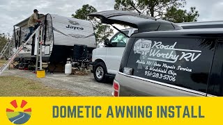 Dometic 9200 Power Awning Install [upl. by Gredel]