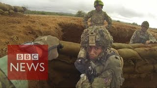 Inside British Army training mission in Kenya  BBC News [upl. by Annalise]