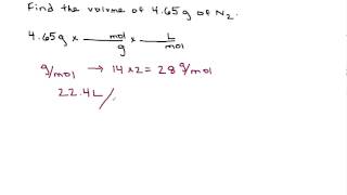 Converting Between Grams and Liters [upl. by Callery]