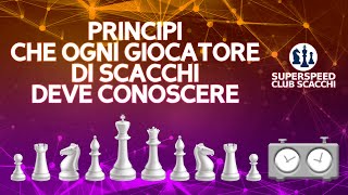 Principi che OGNI giocatore di SCACCHI deve ASSOLUTAMENTE conoscere [upl. by Dekeles]