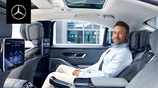 The Rear Seat Experience of the New SClass [upl. by Millham]