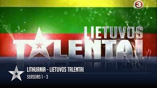 Lithuania  Lietuvos Talentai Intro S13 [upl. by Capone]