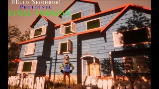 Hello Neighbor Prototype FINAL VERSION gameplay [upl. by Dieball]